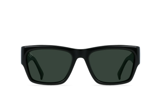 EPOKHE EYEWEAR - Rufio - RECYCLED BLACK/GREEN POLARIZED