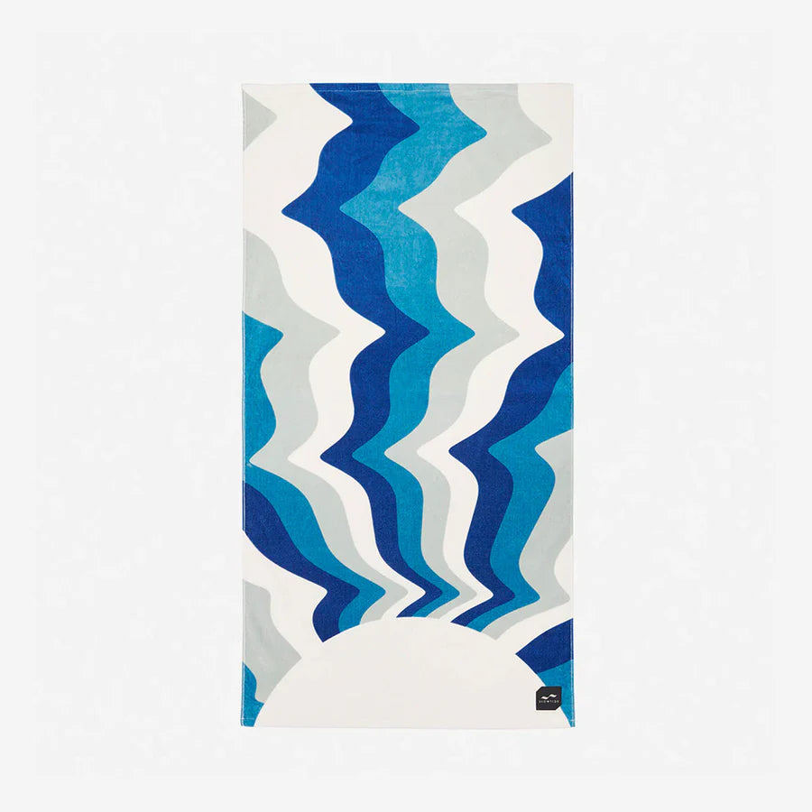 SLOWTIDE - Shine On Beach Towel - DEEP PACIFIC