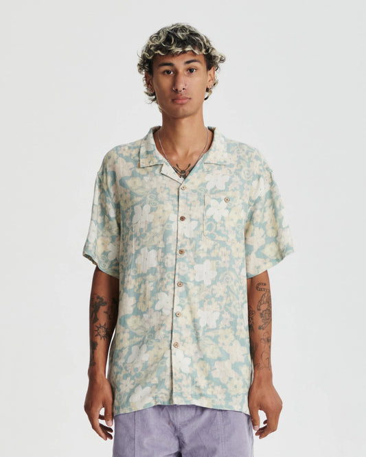 THE CRITICAL SLIDE SOCIETY - Astro Resort SS Resort Shirt - ECRU