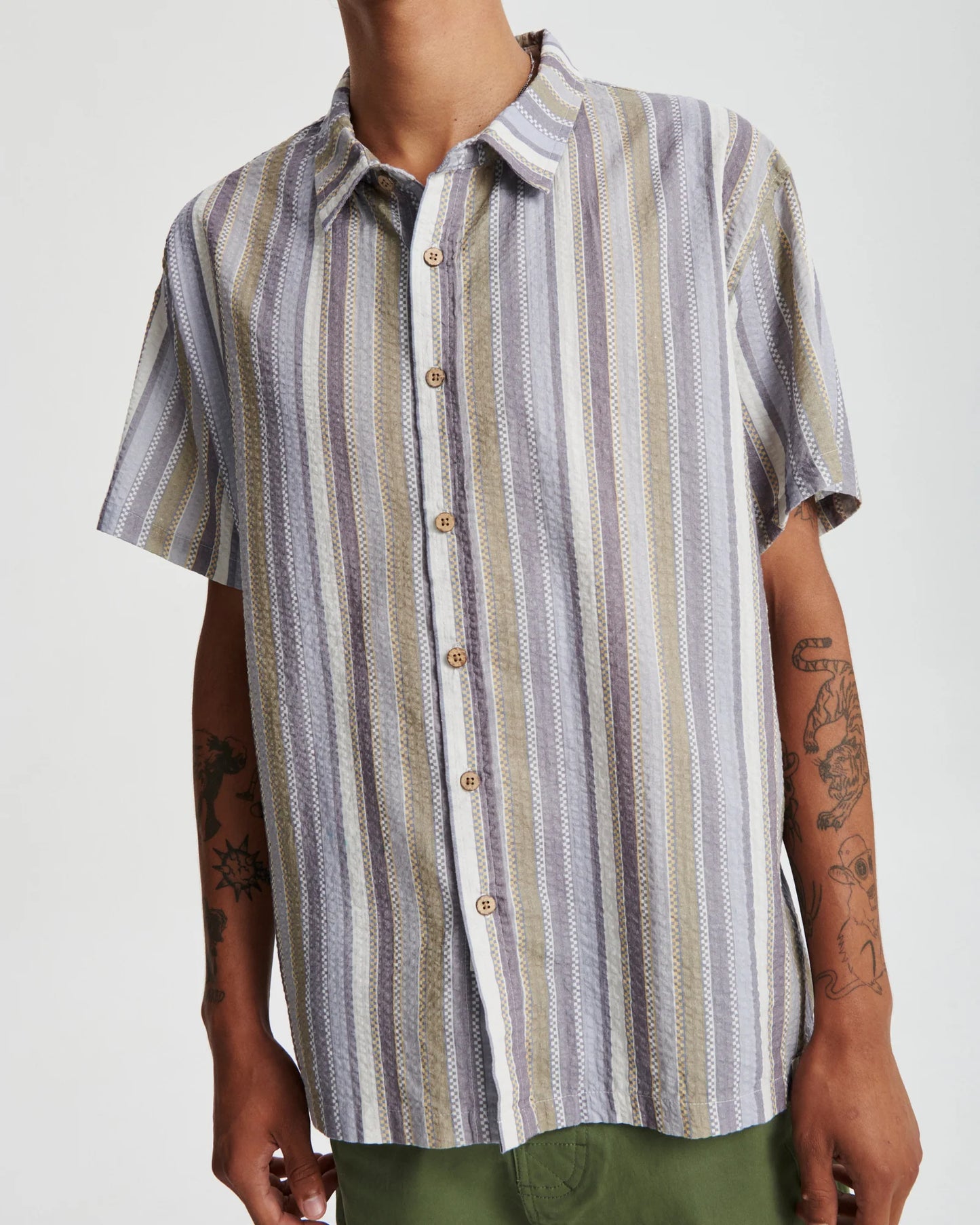 THE CRITICAL SLIDE SOCIETY - Strobe SS Shirt - BLUE