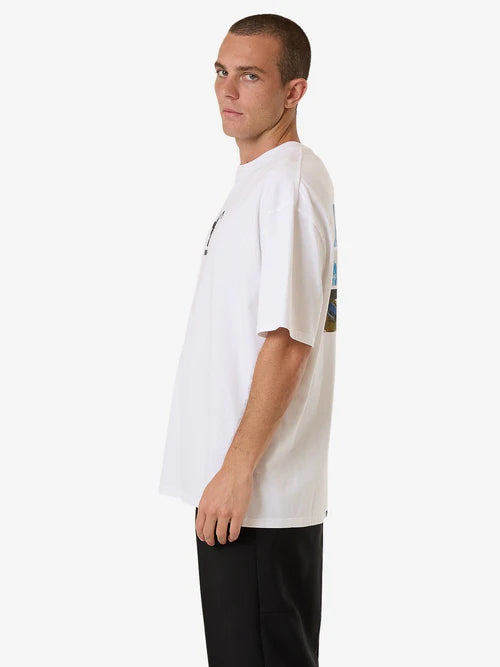 THRILLS - Energy Box Fit Oversize Tee - WHITE