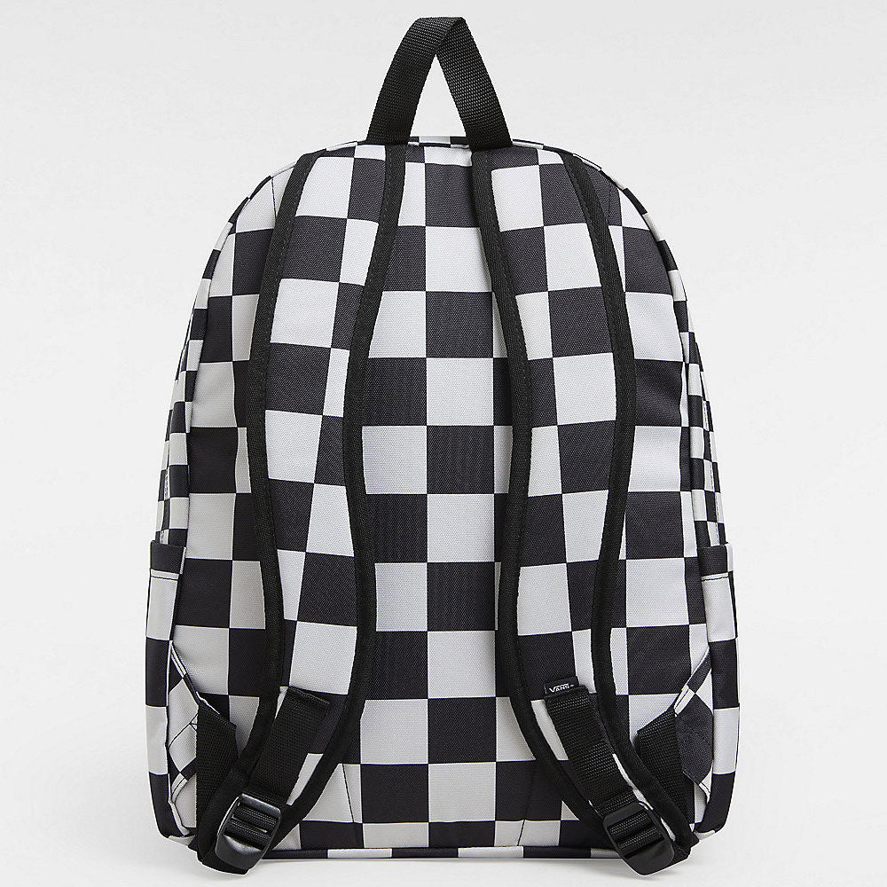 VANS   - Vans Old Skool Check Backpack Black / Oatmeal