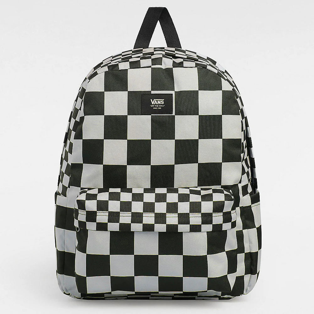 VANS   - Vans Old Skool Check Backpack Black / Oatmeal