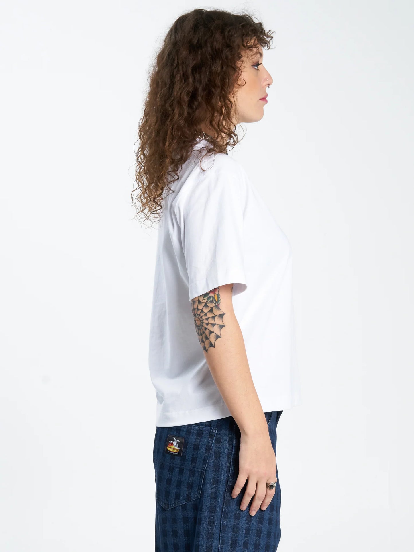 WORSHIP - Controlled Burn Regular fit Tee - White