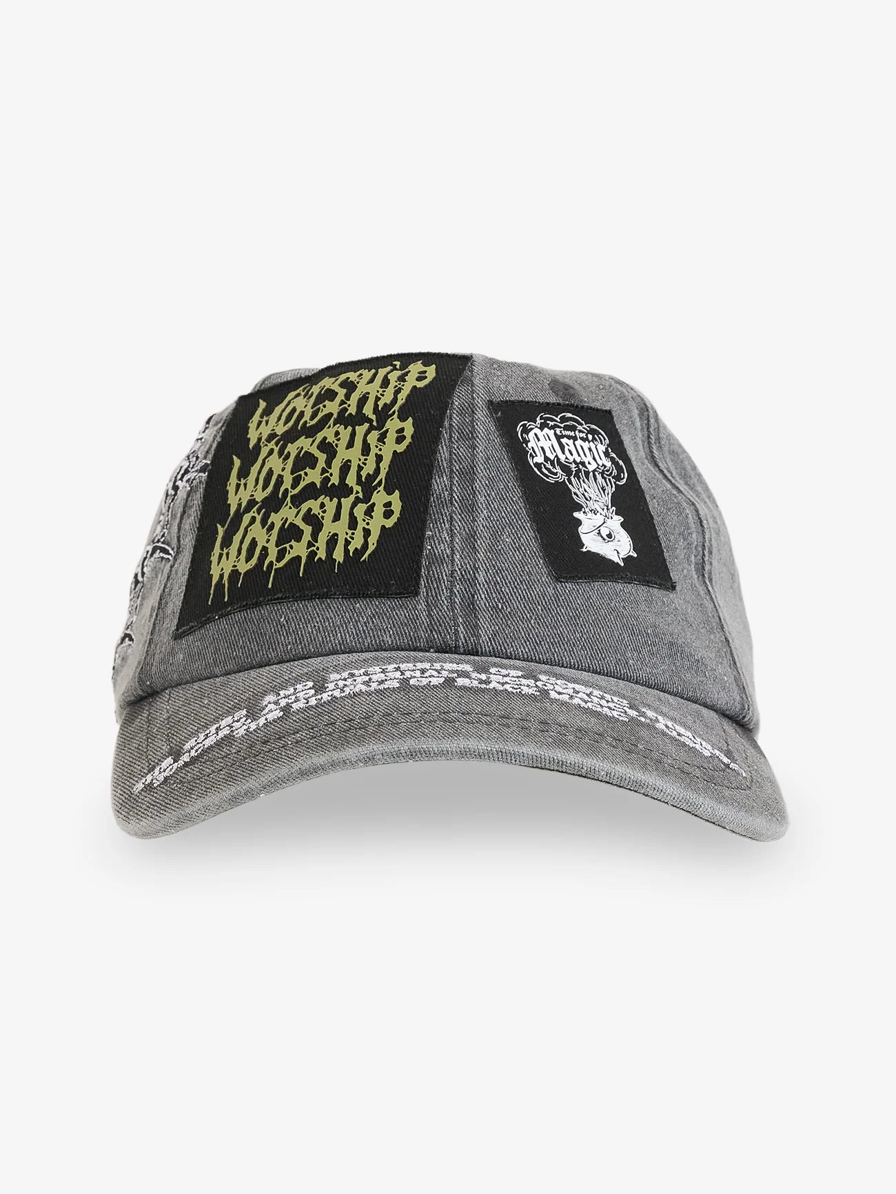 WORSHIP - Potion Patch Dad Cap - BLACK ACID