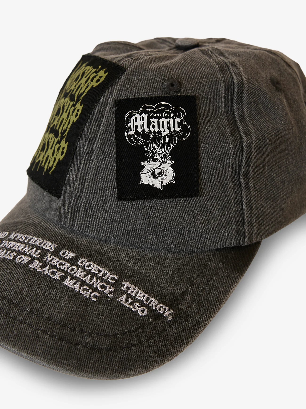 WORSHIP - Potion Patch Dad Cap - BLACK ACID