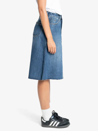 THRILLS - Cooper Skirt - ROADHOUSE BLUE