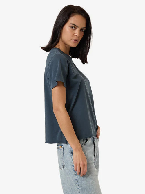 THRILLS - Minimal Thrills Relaxed Tee - Dark Slate