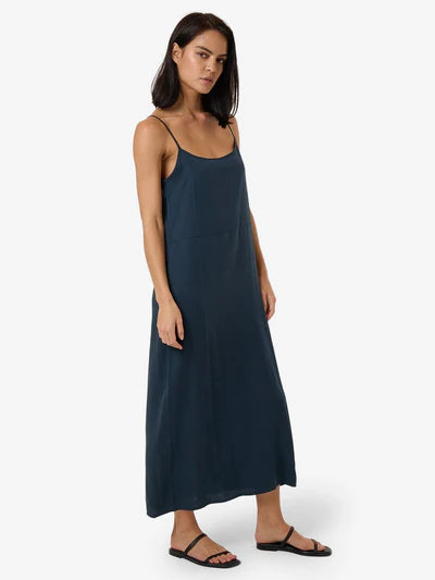 THRILLS - BREEZY SLIP DRESS - DARK SLATE