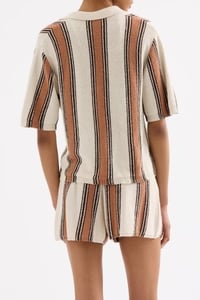 NUDE LUCY - Oda Knit Top - MANUKA STRIPE