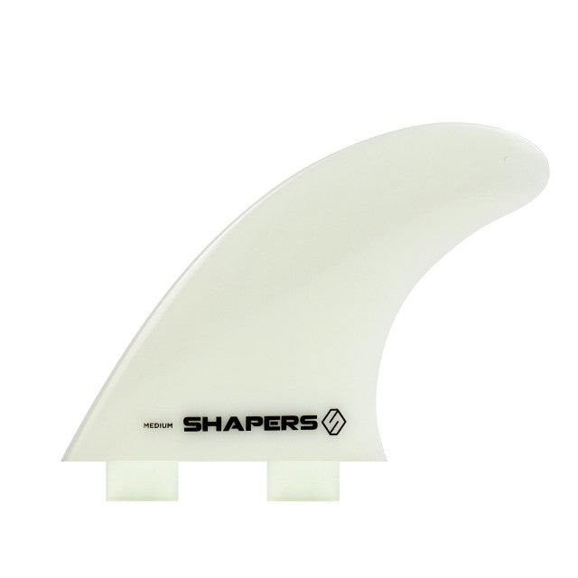 SHAPERS Fibre Flex Thruster Fin Set :Medium