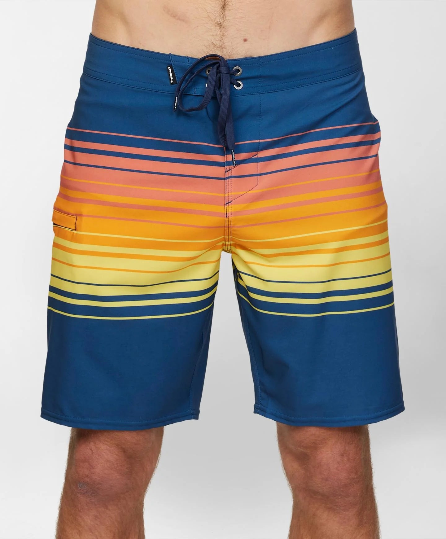 O'NEILL - HyperFreak Heat Stripe Line 19" Boardshorts - Indigo