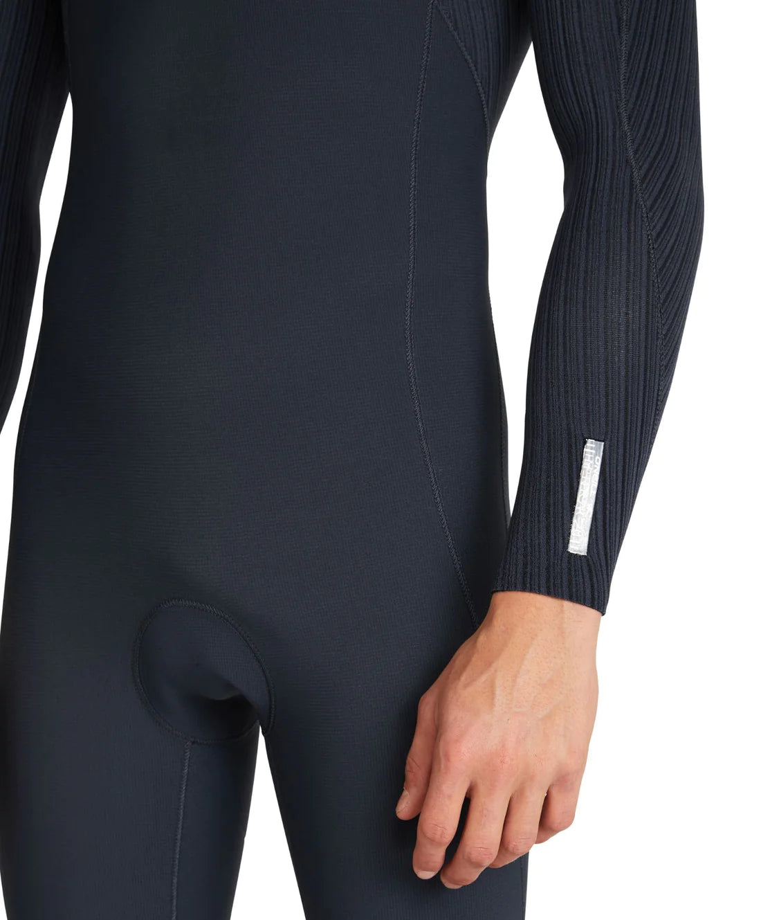 O'NEILL - Hyperfreak 2mm Long Sleeve Springsuit Chest Zip Wetsuit - Black/Black