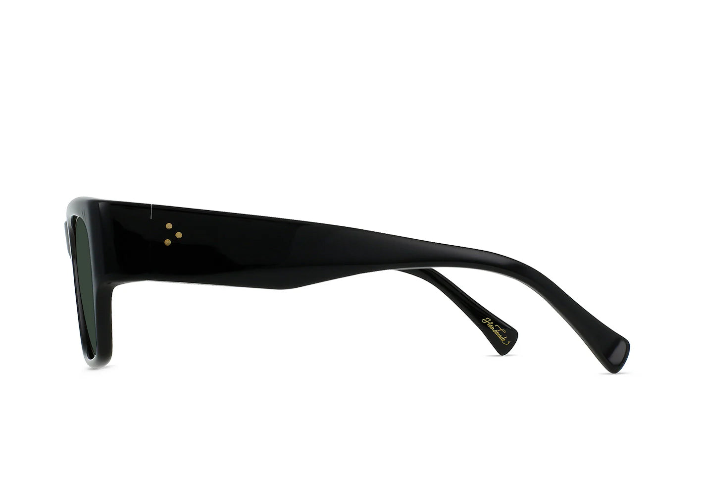 EPOKHE EYEWEAR - Rufio - RECYCLED BLACK/GREEN POLARIZED