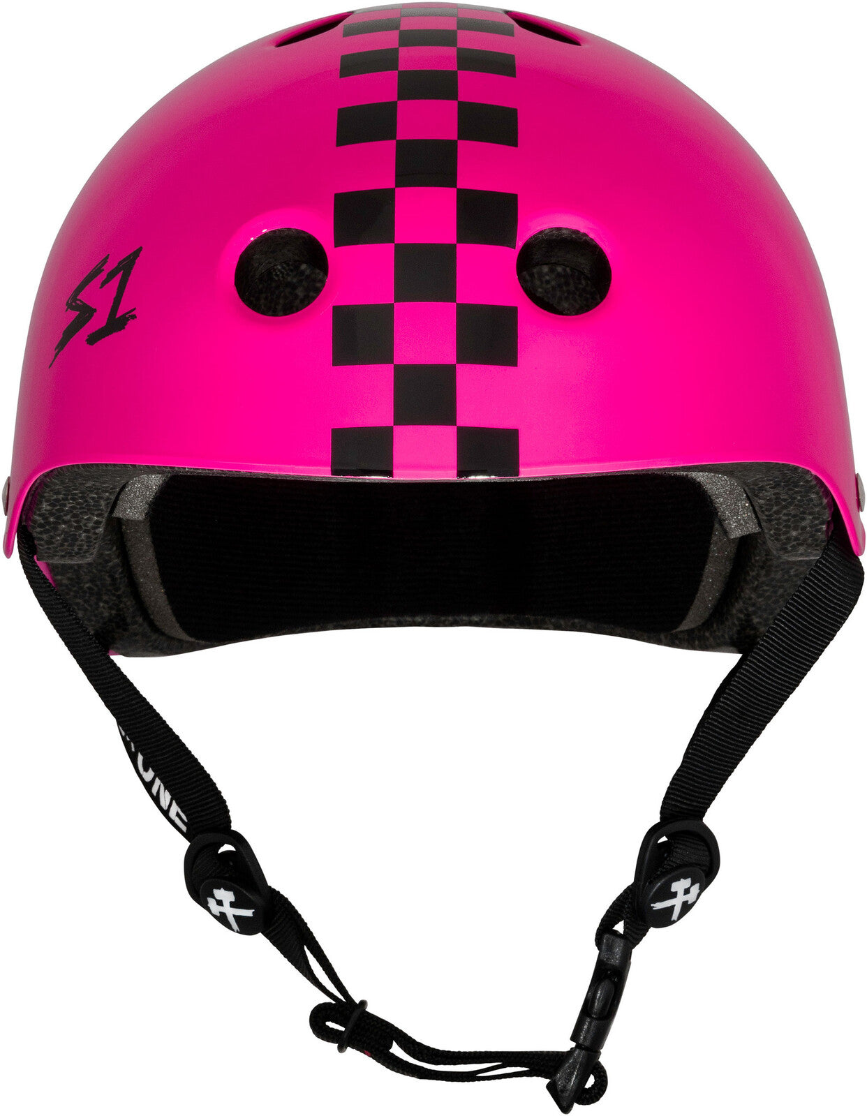 S-One Helmet Lifer (Small) Pink Gloss/Black Checkers