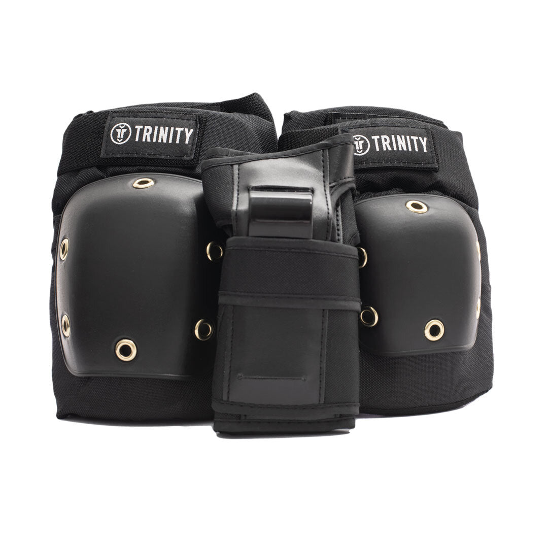 Trinity Pad Pack (Youth L/XL) Black/Black