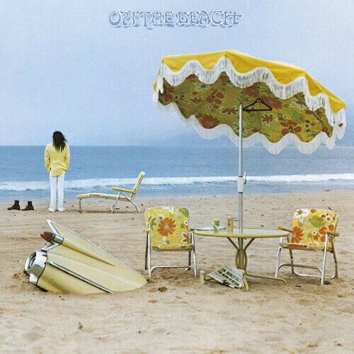 NEIL YOUNG ON THE BEACH LIMITED 50TH ANIVERSARY CLEAR VINYL LP NEW